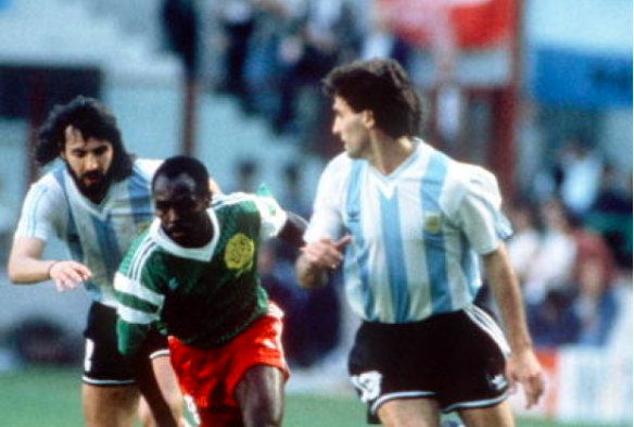 Feutmba was one of the youngest Cameroon stars at the 1990 World Cup.