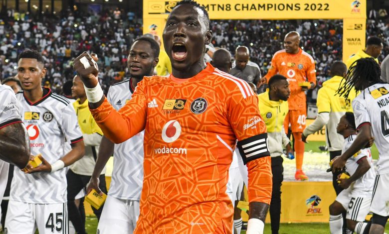 Orlando Pirates goalkeeper Richard Ofori has taken to Instagram to celebrate the MTN8 Cup triumph amidst the heartbreak of missing out on the FIFA World Cup.