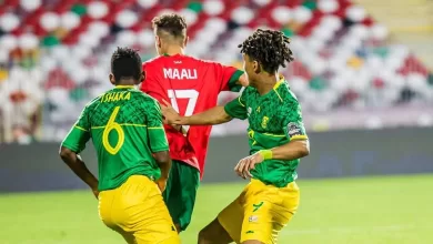 Amajimbos against Morocco’s U17s in an AFCON clash.