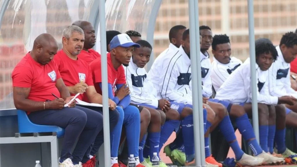 Magesi FC coach Clinton Larsen and Co.